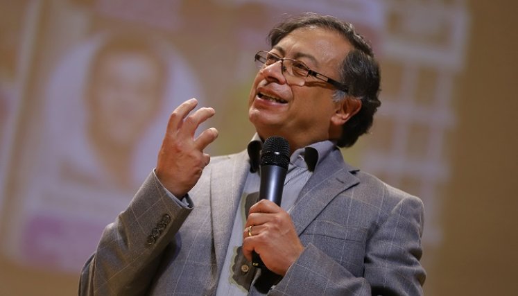 Gustavo Petro, precandidato presidencial del Pacto Histórico./Foto archivo Colprensa