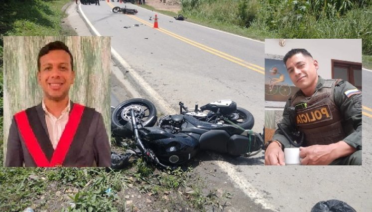 Accidente de tránsito.