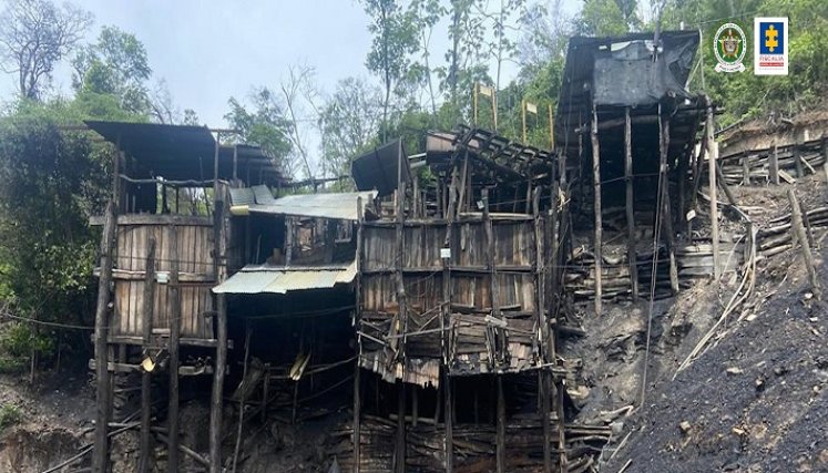 En las minas utilizaron herramientas que causaron daños irreparables al suelo, la fauna y las fuentes hídricas en la zona rural de El Zulia.