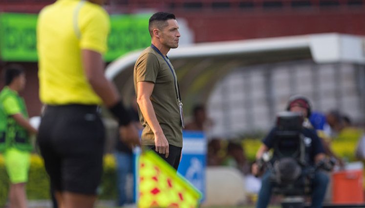 Federico Barrionuevo, DT del Cúcuta Deportivo. 