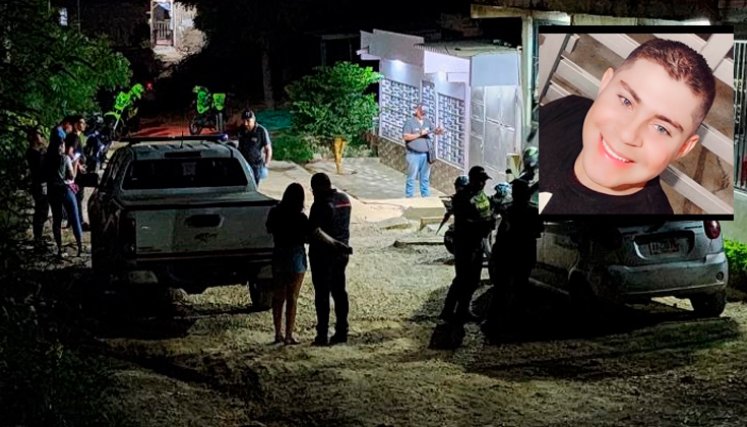 Luis Arias fue asesinado en la manzana 48 lote 2 del barrio Alfonso Gómez./ Foto: Cortesía.