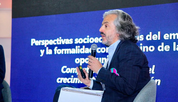 El economista y exdirector del DANE, Juan Daniel Oviedo, participó en un foro en Cúcuta./ Foto Cortesía