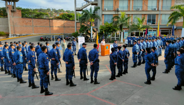 Así fue el acto especial por el Día del Guardian Inpec tuvo lugar en la cárcel de Cúcuta.