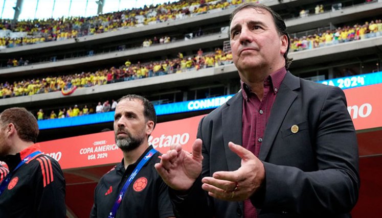 Néstor Lorenzo, técnico de la Selección Colombia. Copa América 2024.