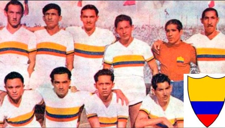 Esta es la primera selección Colombia que participó en una Copa América.