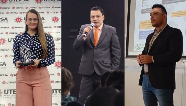 Diana Marcela Pantaleón Pinto, Raúl Eduardo Rodríguez Ibáñez y Luis Eduardo Rodríguez. / Foto: Cortesía / La Opinión 