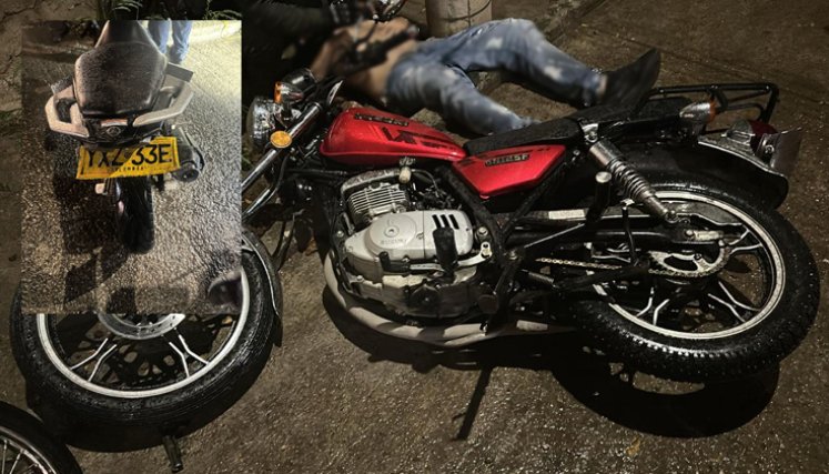 Accidente moto