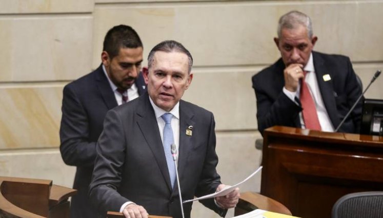El presidente del Senado, Efraín Cepeda, estuvo en Cúcuta y habló de la Consulta Popular./Foto archivo