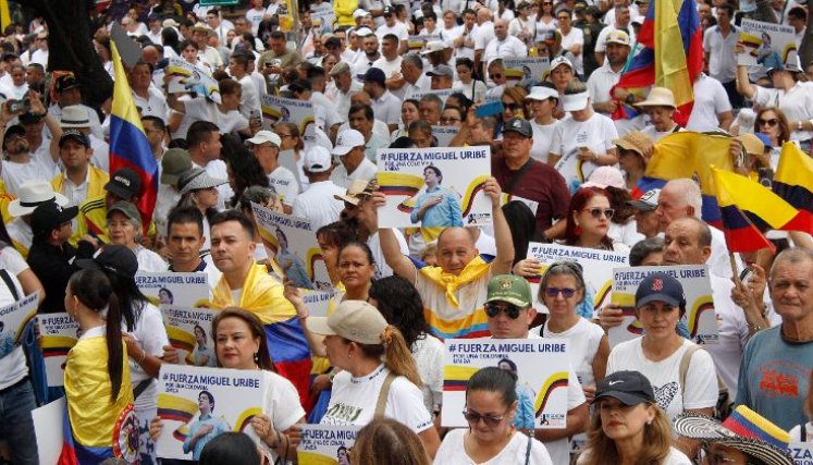 El Plantón por el Silencio estuvo multitudinario en Cúcuta./Foto Stefany Peñaloza