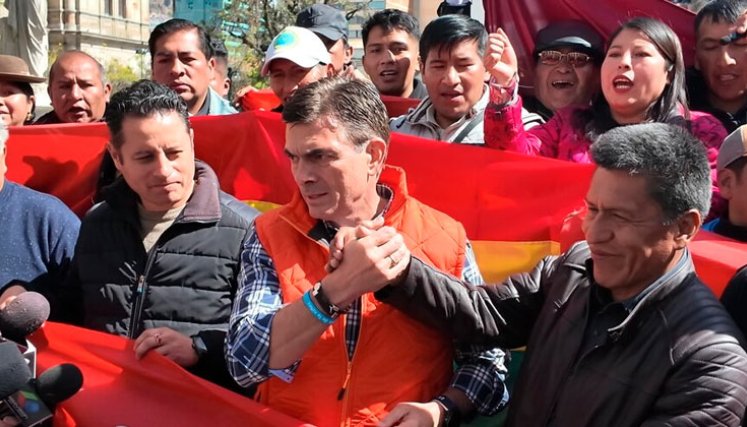 Rodrigo Paz, ganador de la primera vuelta en las elecciones presidenciales en Bolivia