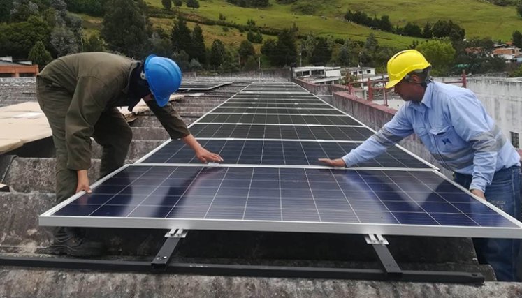 Paneles solares. / Foto Archivo