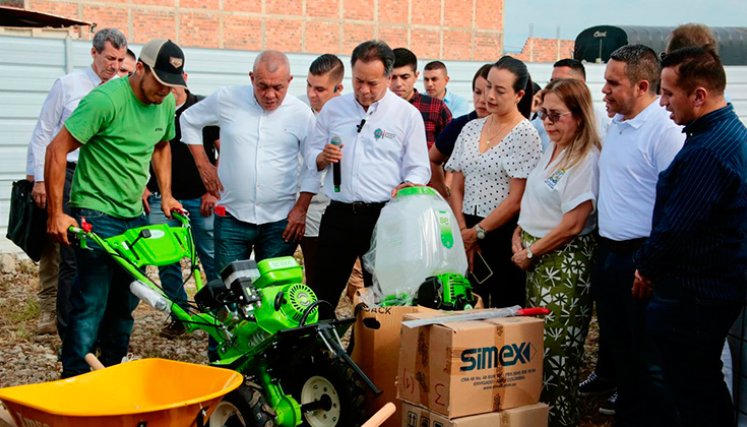 Apoyo a proyectos productivos. / Foto Cortesía