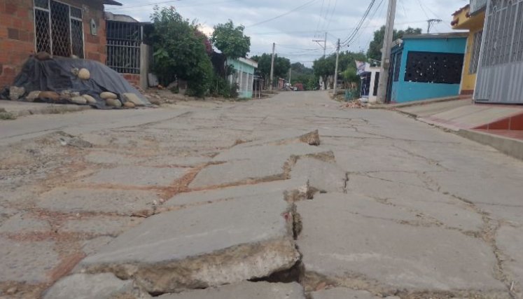 El principal problema en el barrio Belisario son las malas vías