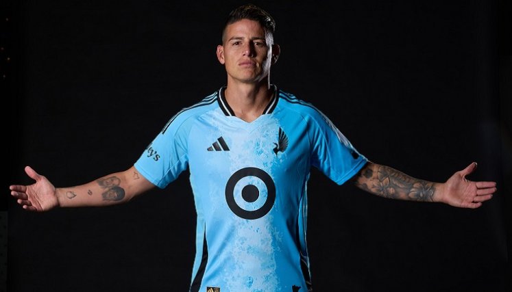 Minnesota United es el nuevo equipo de James Rodríguez 