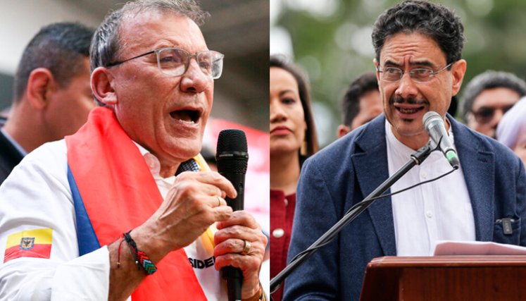 Roy Barreras e Ivan Cepeda