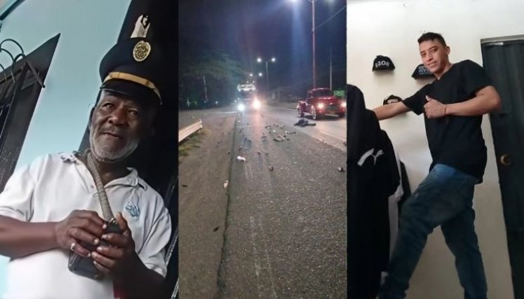 Accidente Capi y Manolito