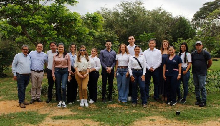 En el Parce Cementerio La Esperanza se llevó a cabo la actividad ecológica con participación de empresarios de la región./Foto Stefany Peñaloza