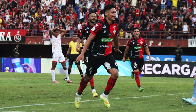 Léider Berdugo, volante del Cúcuta Deportivo. 